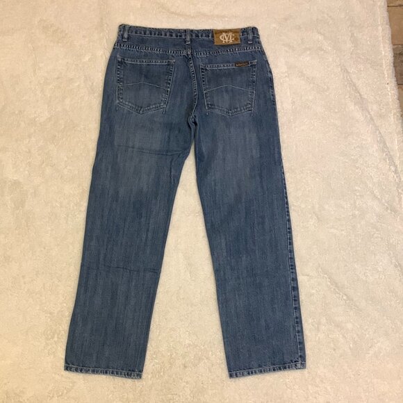 Vtg MARLBORO CLASSICS Womens Wide Leg Denim Jeans W34 L30  Cotton Made in USA - Picture 10 of 10